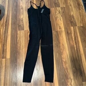 PINK Active Black Jumpsuit